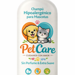 Champú Hipoalergénico para Mascotas-PetCare