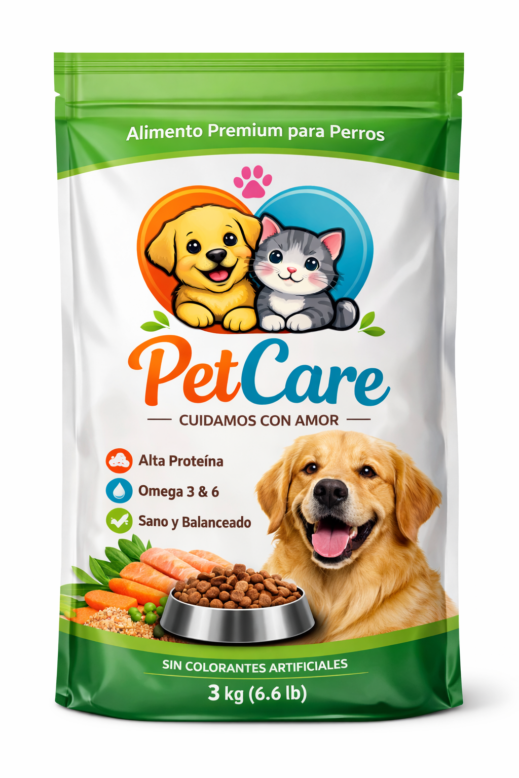 Pienso premium para perro- PetCare